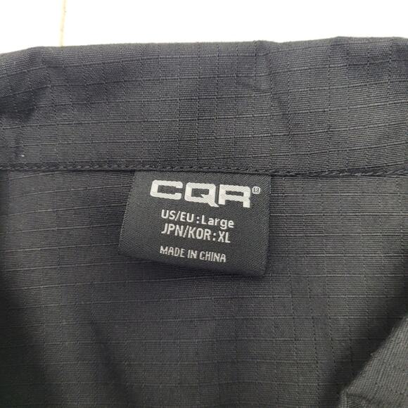 CQR NWT ripstop black tactical jacket utility coat - Picture 8 of 11